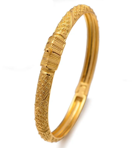 Adhura 2-4pcs 24K Gold Filled Bangles