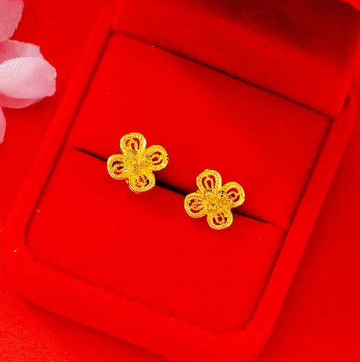 Assorted 24K Gold Filled Stud Earrings