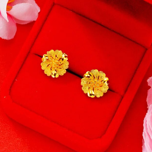 Assorted 24K Gold Filled Stud Earrings