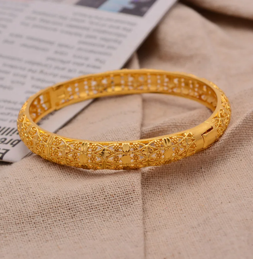 Meera 2-4pcs 24K Gold Filled Bangles