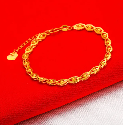 Naila 24K Gold Filled Beaded Bracelets