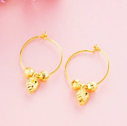 Assorted 24K Gold Filled Stud Earrings