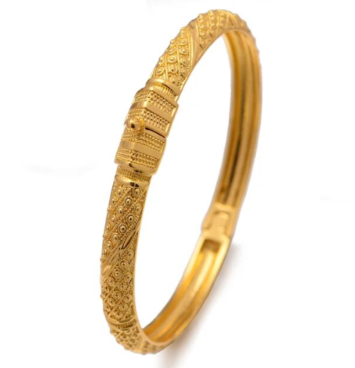 Adhura 2-4pcs 24K Gold Filled Bangles