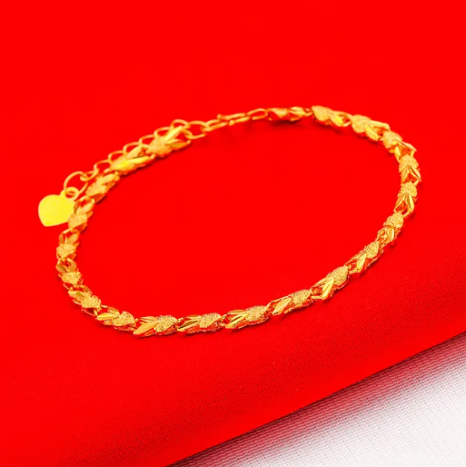 Saleem 24K Gold Filled Beaded Bracelets