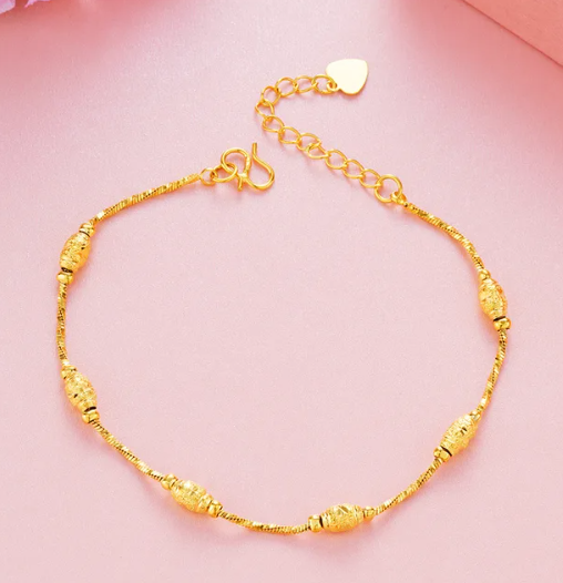 Umme 24K Gold Filled Beaded Bracelets